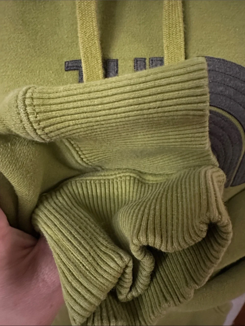 The North Face Men's Olive Green Logo Pullover Hoodie